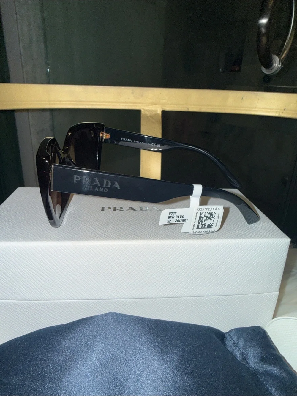 Prada Women’s Tortoiseshell Sunglasses with Brown Gradient Lenses
